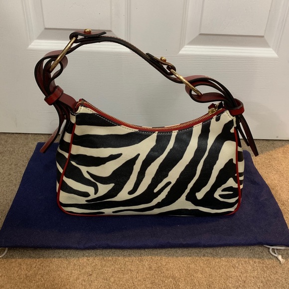 Dooney & Bourke zebra print handbag - Picture 3 of 9